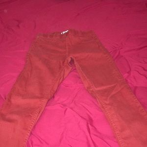 H&M’s RED leggings pants size 4
